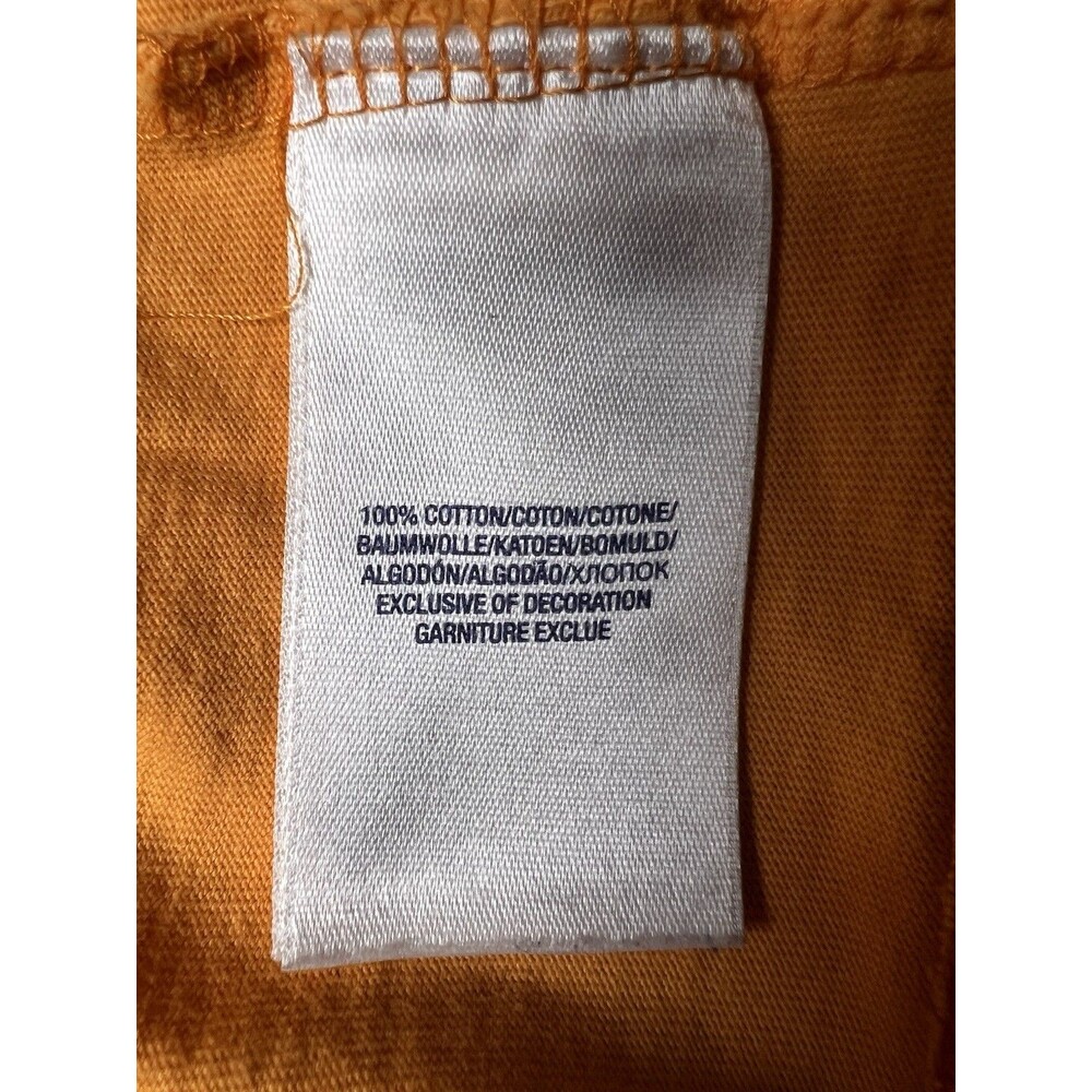 Polo Ralph Lauren Boy's Size XL Orange w/ Aqua Logo Short Sleeve T-Shirt Tee - Picture 5 of 7